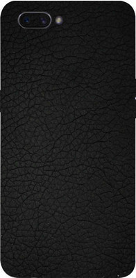 LAMHA Oppo A3s Mobile Skin(Ultra Super Black Leather With High Matte Finish.)