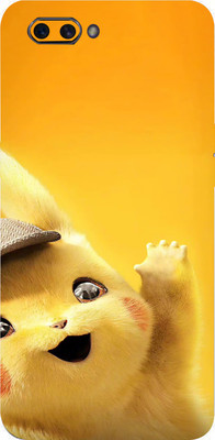 LAMHA Oppo A3s Mobile Skin(Ultra Super Baby Pikachu With High Matte Finish.)