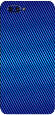 LAMHA Oppo A3s Mobile Skin(Ultra Super Carbon Fiber Blue With High Matte Finish.)