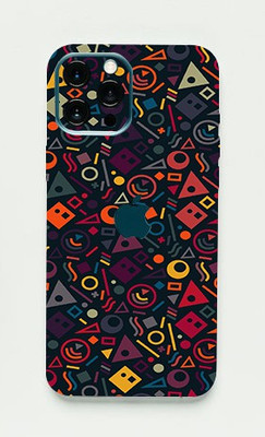 TJ CREATION Apple iPhone 12 Pro Max, apple iphone 12 pro max Mobile Skin(Ultra Super Geometric Shape Skin With High Matte Finish., Mobile Skin (Back+Side+Camera))