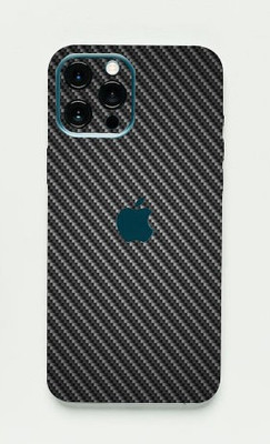 Jeeva Creation iPhone 12Pro Max Mobile Skin(Black)