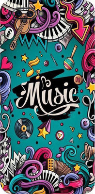 LAMHA Oppo A3s Mobile Skin(Ultra Super Music Graffiti With High Matte Finish.)