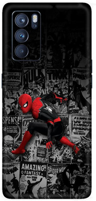 wrap craft Oppo Reno6 Pro 5G Mobile Skin(Black)