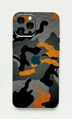 AsSkin APPLE iPhone 13 Pro Max, iPhone 13 pro max Mobile Skin(Ultra Super Military Orange Camouflage With High Matte Finish.)