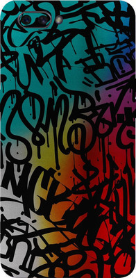 LAMHA Oppo A3s Mobile Skin(Ultra Super Graffiti Text With High Matte Finish.)