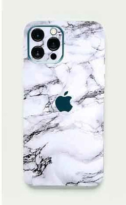 Jeeva Creation Apple iPhone 12Pro Max Mobile Skin(Ultra Super Milky White Marble Skin With High Matte Finish.)