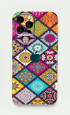 Jeeva Creation Apple iPhone 12Pro Max Mobile Skin(Ultra Super Color Pattern Skin With High Matte Finish.)