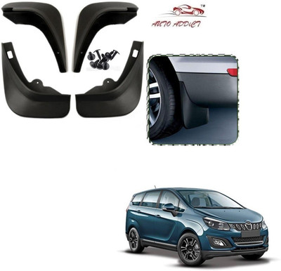AuTO ADDiCT Rear Mud Guard, Front Mud Guard For MAHINDRA Marazzo NA(Black)