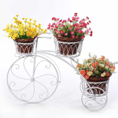 alpha stock cycle planter Plant Container Set(Metal)