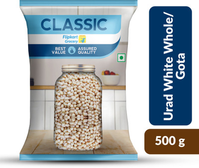 Classic Urad Gota (Whole) by Flipkart Grocery(500 g)