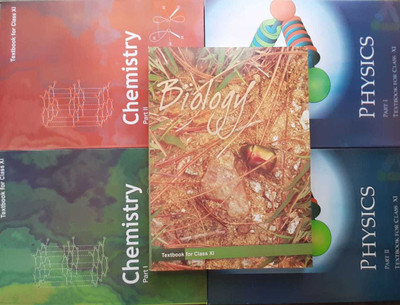 Ncert (PCB) NCERT 2023-2024. 4th Biology Textbook, Physics Textbook Part - 1 And 2, Chemistry Textbook Part - 1 And 2 And Biology For Class 11 ( A Set Of 5 Books) (Paperback, Ncert (PCB) NCERT 2023-2024. 4th)(Paperback, NCERT)