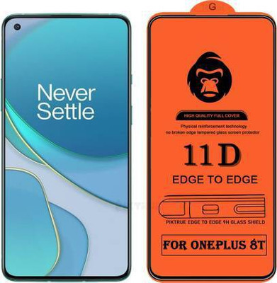 Smarter Buy MBM Edge To Edge Tempered Glass for Oneplus 8T, Oneplus 9, Oneplus 9R, VIVO X50(Pack of 1)