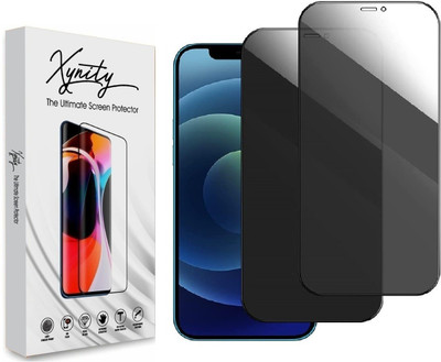 XYNITY Edge To Edge Tempered Glass for Apple iPhone 12 Mini(Pack of 2)