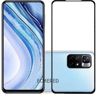 ECMERED Edge To Edge Tempered Glass for Redmi Note 11T 5G(Pack of 1)
