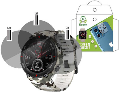 EZGER Screen Guard for Huami Amazfit T-Rex Smartwatch(Pack of 3)