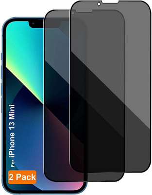 PROTE Tempered Glass Guard for for iPhone 13 Mini Screen Protector,9H Hardness Tempered Glass Privacy Anti-Spy [Bubble Free] [Case Friendly] [Anti Scratch] [Full Coverage] [2-Pack](Pack of 2)