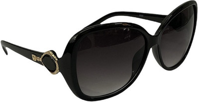 ShopMore Cat-eye Sunglasses(For Women, Black)