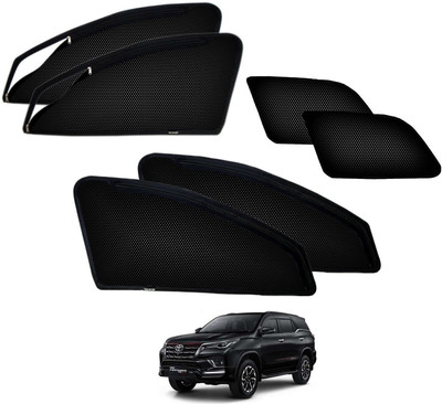 KOZDIKO Side Window, Rear Window Sun Shade For Toyota Fortuner(Black)