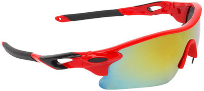 VILENRAY Sports Sunglasses(For Men & Women, Multicolor)
