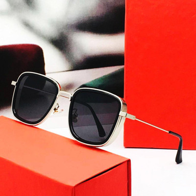 CART2DEAL Retro Square Sunglasses(For Men & Women, Black)