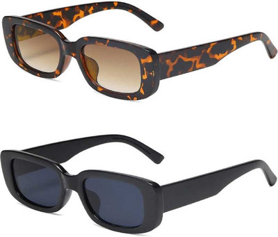 shadz Rectangular, Sports Sunglasses(For Men & Women, Multicolor, Violet)