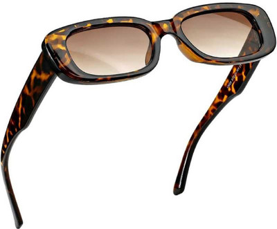 shadz Rectangular Sunglasses(For Men & Women, Multicolor)