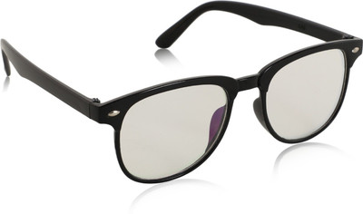 Alchiko Round, Wayfarer Sunglasses(For Men & Women, Clear)
