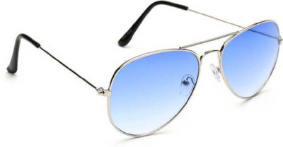 UA CRAFT Retro Square Sunglasses(For Men & Women, Blue)