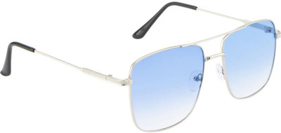 RBILZ Rectangular Sunglasses(For Boys & Girls, Blue)