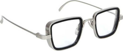 UA CRAFT Rectangular Sunglasses(For Men & Women, Clear)