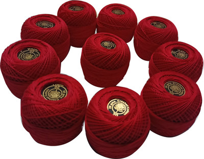 Abn Traders Red Thread(90 m Pack of10)