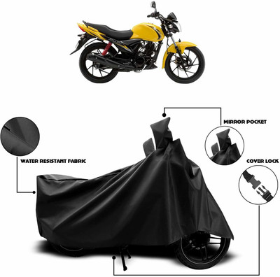 KEDIT Two Wheeler Cover for Suzuki(Sling Shot Plus, Black)
