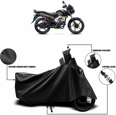 KEDIT Two Wheeler Cover for Mahindra(Centuro NXT, Black)