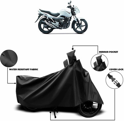 KEDIT Two Wheeler Cover for Suzuki(Black)