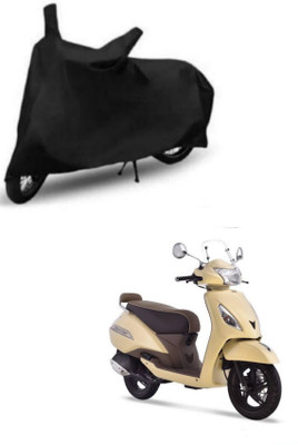 JYENTERPRISES Two Wheeler Cover for TVS(Jupiter classic, Black)