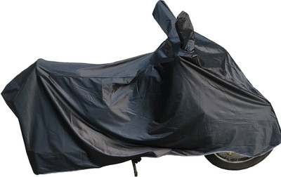 RiderShine Waterproof Two Wheeler Cover for Bajaj(Pulsar 135 LS DTS-i, Black)