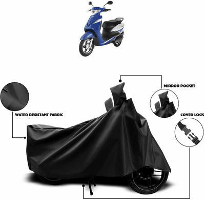 KEDIT Two Wheeler Cover for Indus(Yo Xplor, Black)