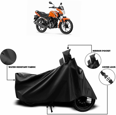 KEDIT Two Wheeler Cover for Suzuki(Sling Shot, Black)
