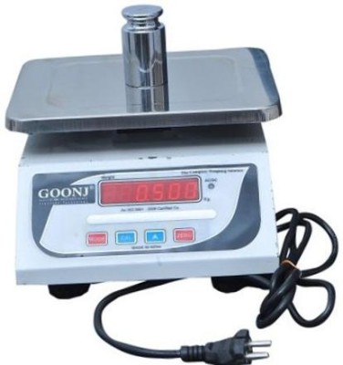 SOYEN RY---- BABA SHYAM STB STEEL BODY Mini 30kg Steel weight machine for shop Weighing Scale(White)