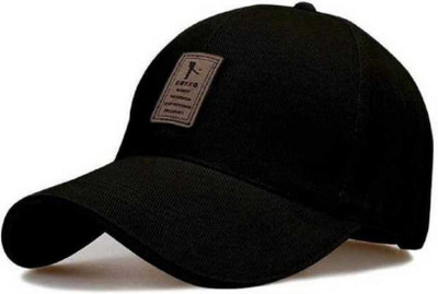 AADI M Self Design, Solid, Applique Sports/Regular Cap Cap