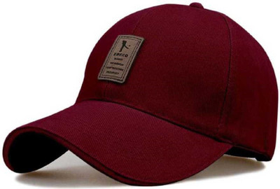 AADI M Self Design, Solid, Applique Sports/Regular Cap Cap