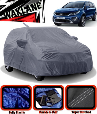WAKLANE Car Cover For Tata Hexa (With Mirror Pockets)(Grey)