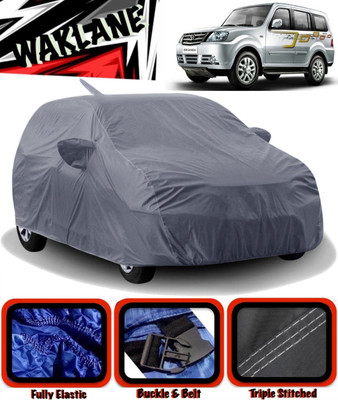 WAKLANE Car Cover For Tata Sumo Grande (With Mirror Pockets)(Grey)
