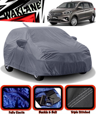 WAKLANE Car Cover For Maruti Suzuki Ertiga (With Mirror Pockets)(Grey)