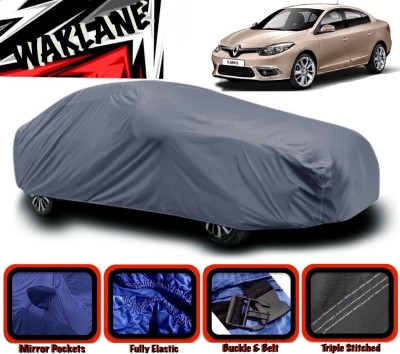WAKLANE Car Cover For Renault Fluence (With Mirror Pockets)(Grey)