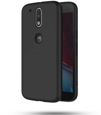 Mozo Back Cover for Motorola Moto G3, Plain, Case, Cover(Black, Matte Finish, Pack of: 1)