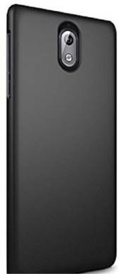 Mozo Back Cover for Nokia 3.1, Plain, Case, Cover(Black, Matte Finish, Pack of: 1)