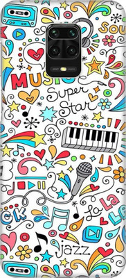 COBIERTAS Back Cover for Redmi note 10 Lite(Multicolor, Hard Case, Pack of: 1)