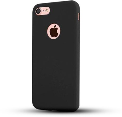 FONECASE Back Cover for Apple Iphone 6s, Plain, Case, Cover(Black, Camera Bump Protector, Silicon, Pack of: 1)