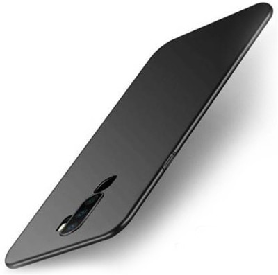 Stunny Back Cover for Oppo A5 2020, Plain, Case, Cover(Black, Matte Finish, Pack of: 1)